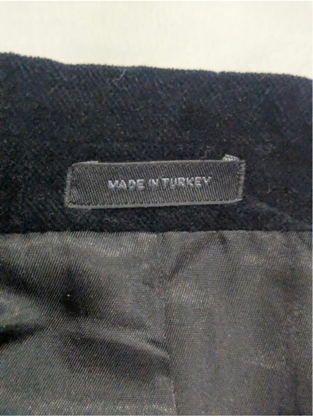 Express Men's Black Velvet Blazer Size 40R - Picture 6 of 11